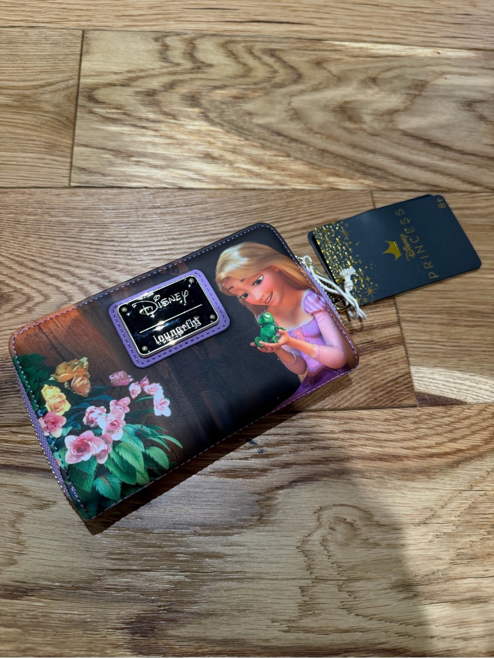 Loungefly Disney Rapunzel Princess Scene Zip Around Wallet